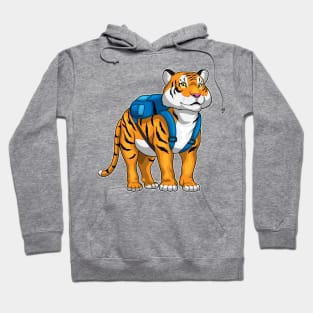 Tiger Pupil Backpack School Hoodie